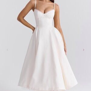 House of CB Mademoiselle White Dress